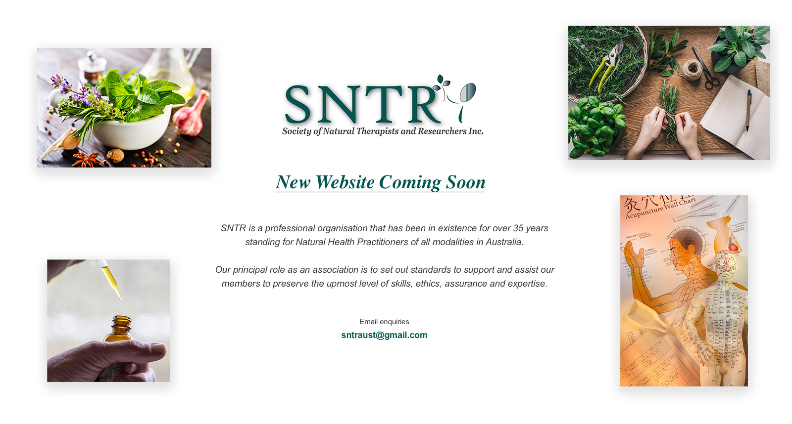 SNTR - New Website Coming Soon